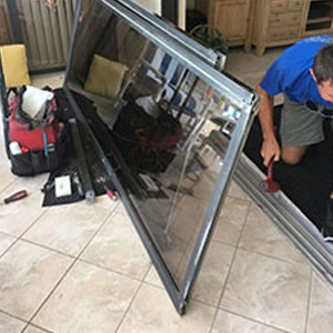 sliding glass door frame repair West Rancho Dominguez